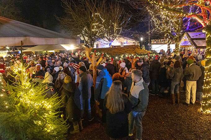 Winterdorf im Lammgarten