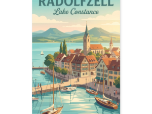 Poster Radolfzell am Bodensee – Münster & Altstadt