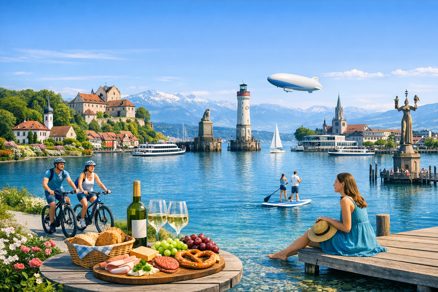 Aktivitäten am Bodensee